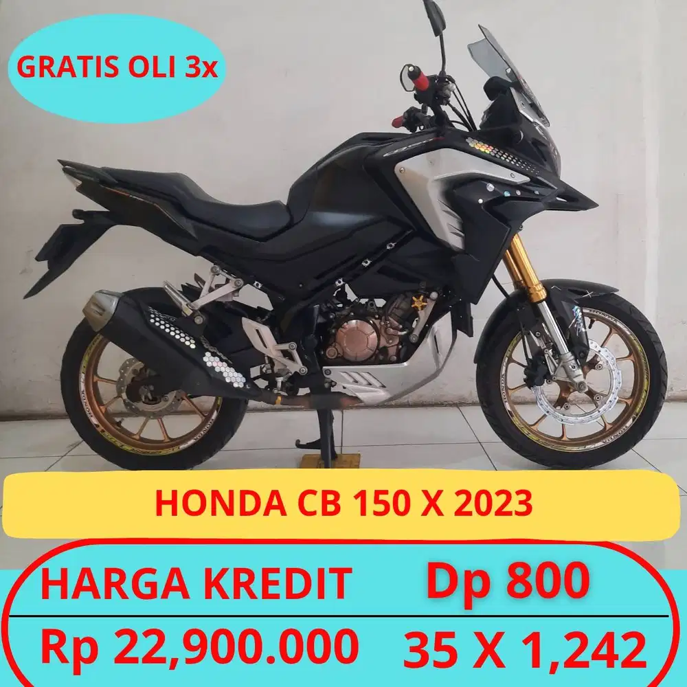HONDA CB 150 X 2023 DP HANYA 800 RIBU
