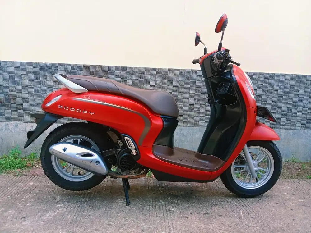58@: DP:500RB B DEPOK SCOOPY PRESTIGE MERAH