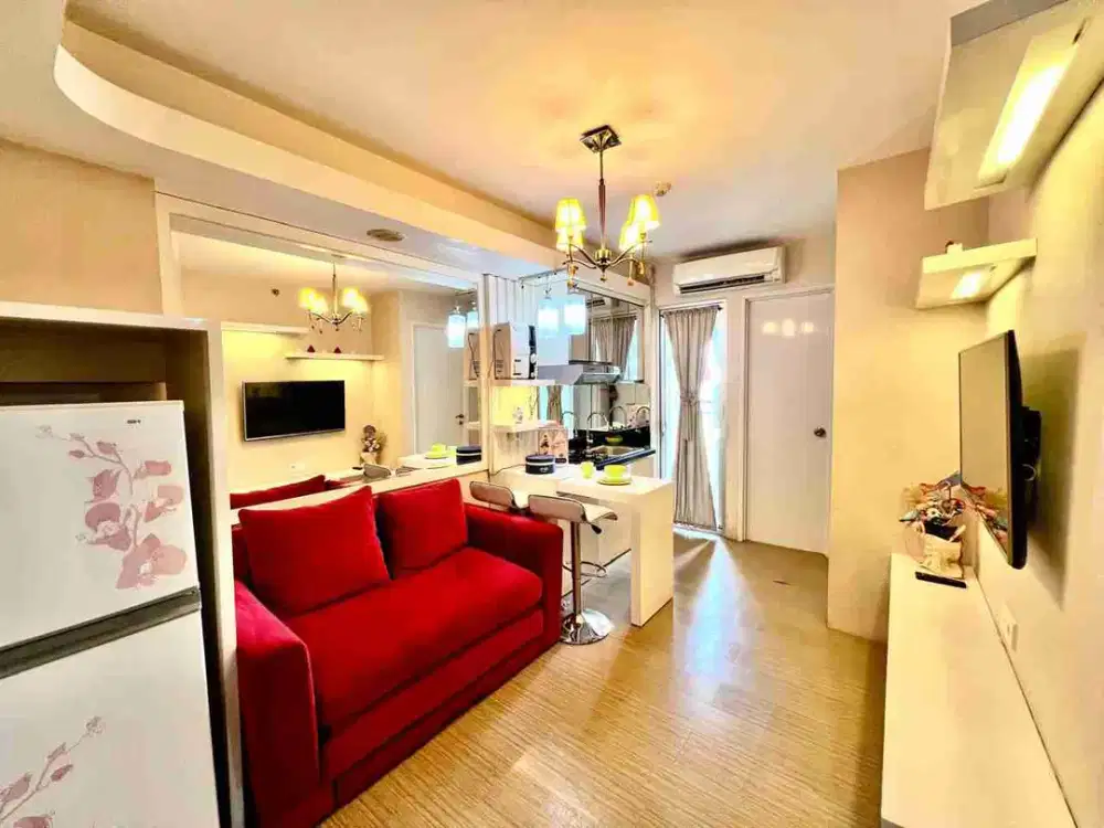 Dijual Murah BU Apartemen Bassura City 2 Bedroom Full Furnish Nego