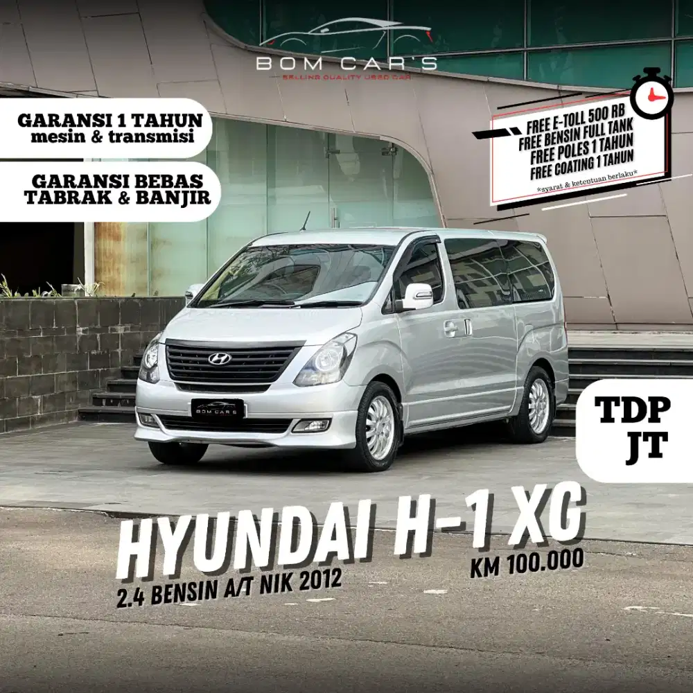 CASH 110 JUTA | HYUNDAI H1 2.4 XG BENSIN AT 2012