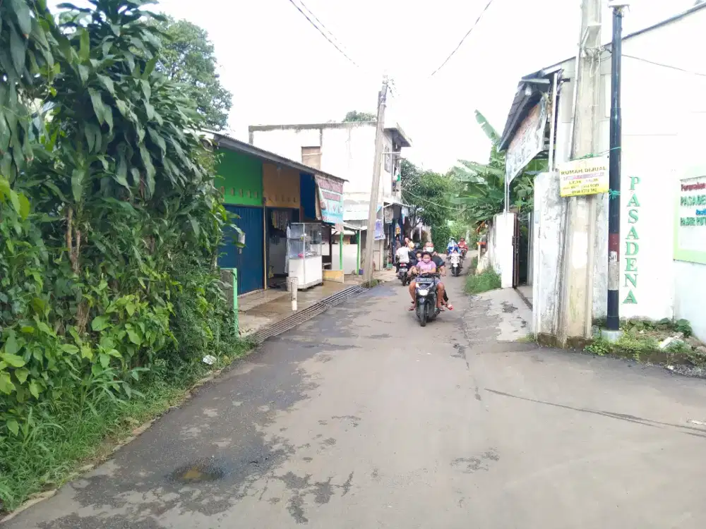 Di jual tanah di jalan Alif pasir putih sawangan Depok Jawa barat