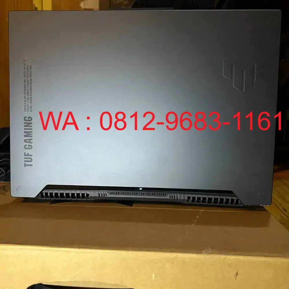 DIJUAL CEPAT LAPTOP ASUS TUF GAMING A15 FA507XU TAHUN 2024 !