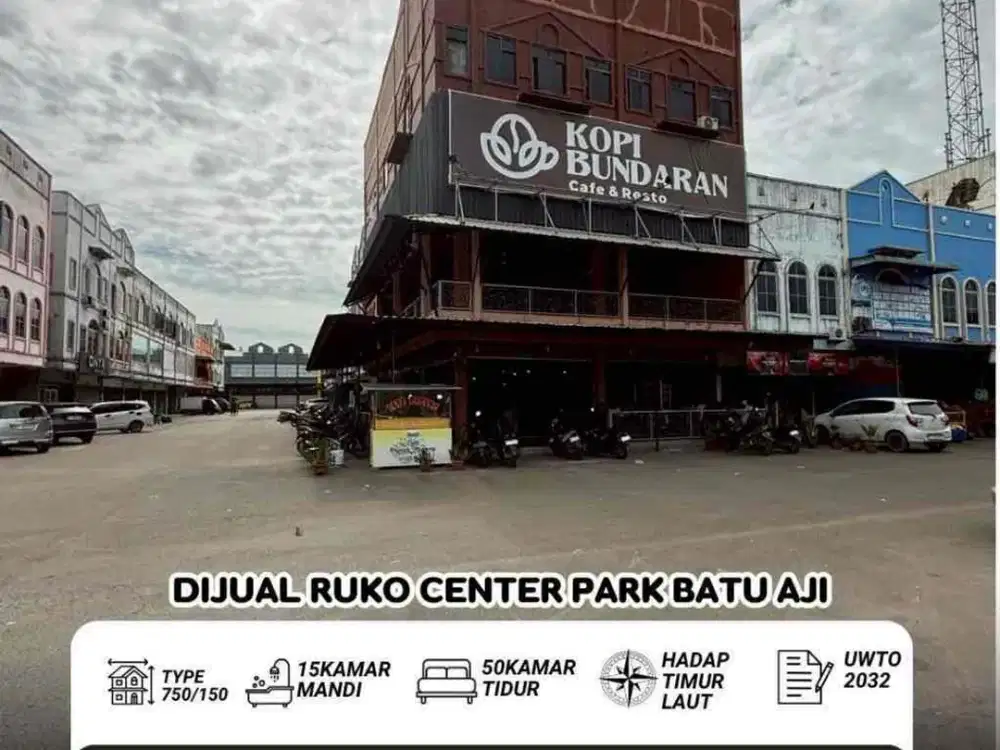 Dijual Ruko Kost Center Park Batu Aji Batam