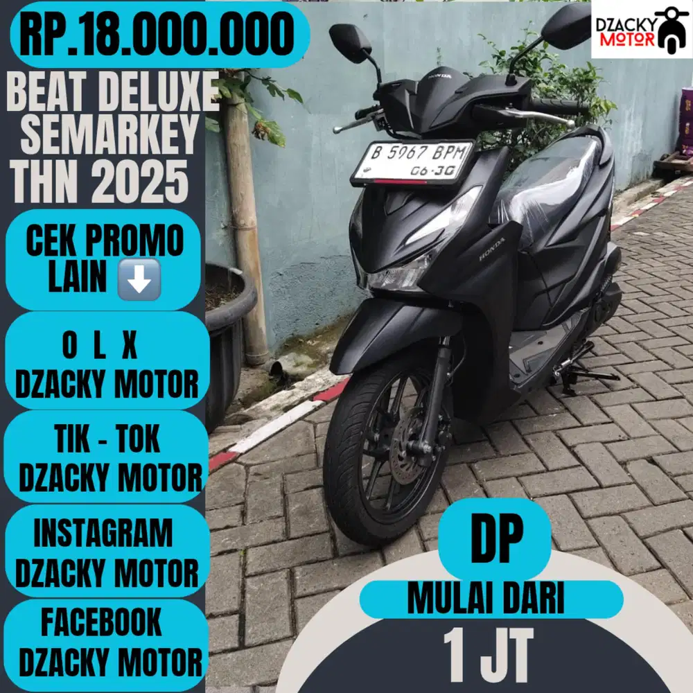 NEW BEAT DELUXE SMARTKEY THN 2025