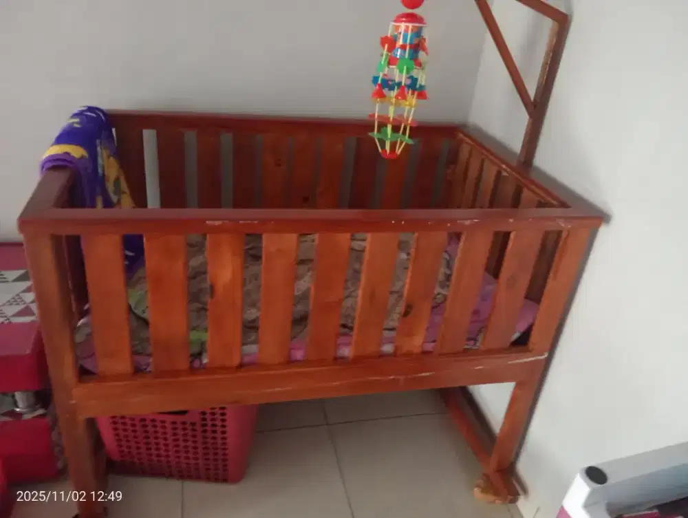 Di jual keraanjang bayi masih baru di jual karna anaknya gak mau