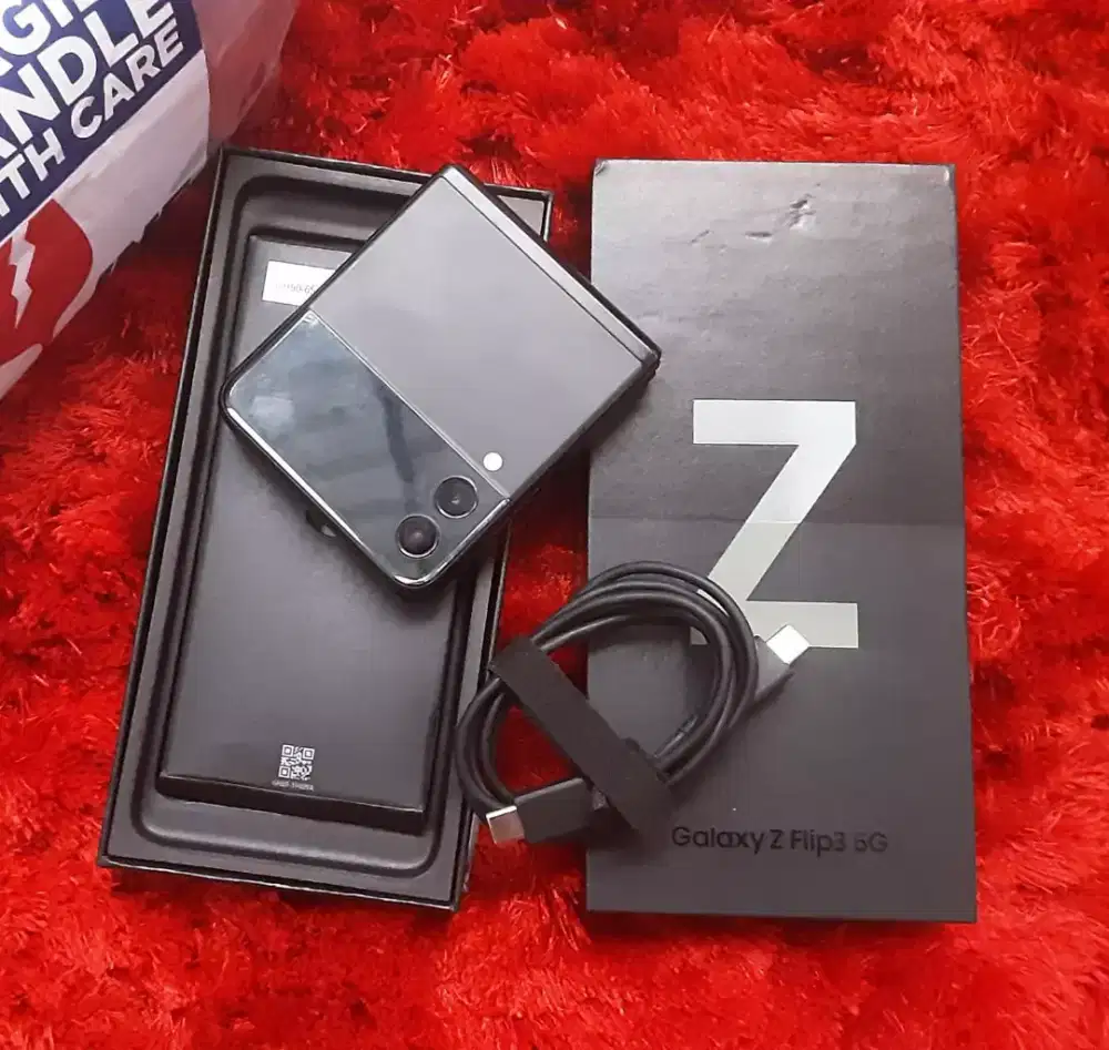 SAMSUNG GALAXY Z FLIP 3 5G BLACK 8/256 (FSET + BONUS)