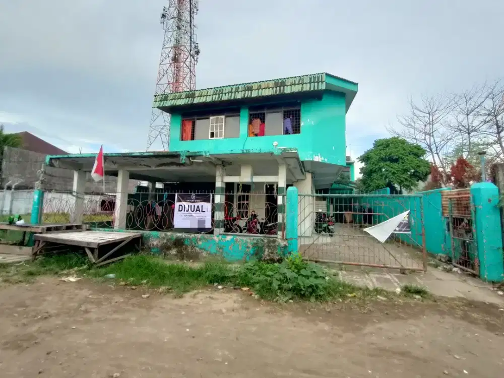 DIJUAL RUMAH 2 LANTAI TENGAH KOTA JL PENGAYOMAN MAKASSAR