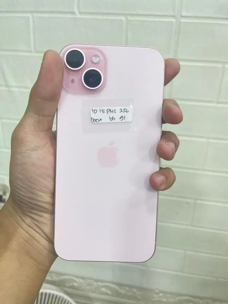 IPHONE 15 plus 256 ibox pink