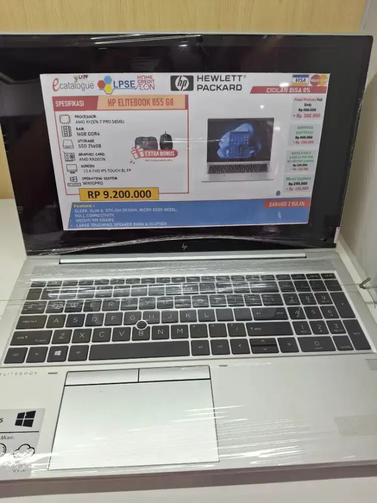 Laptop HP ELITEBOOK 855 G8 promo cicilan 0%