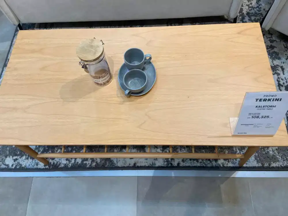 PROMO CICILAN BUNGA 0% KALSTORM COFFE TABLE