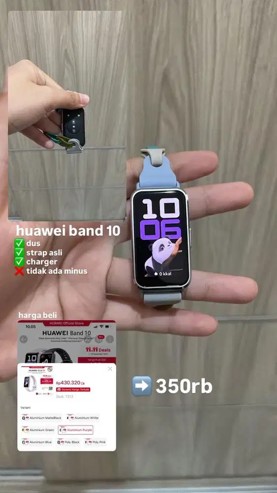 HUAWEI BAND 10 Aluminim Alloy Case