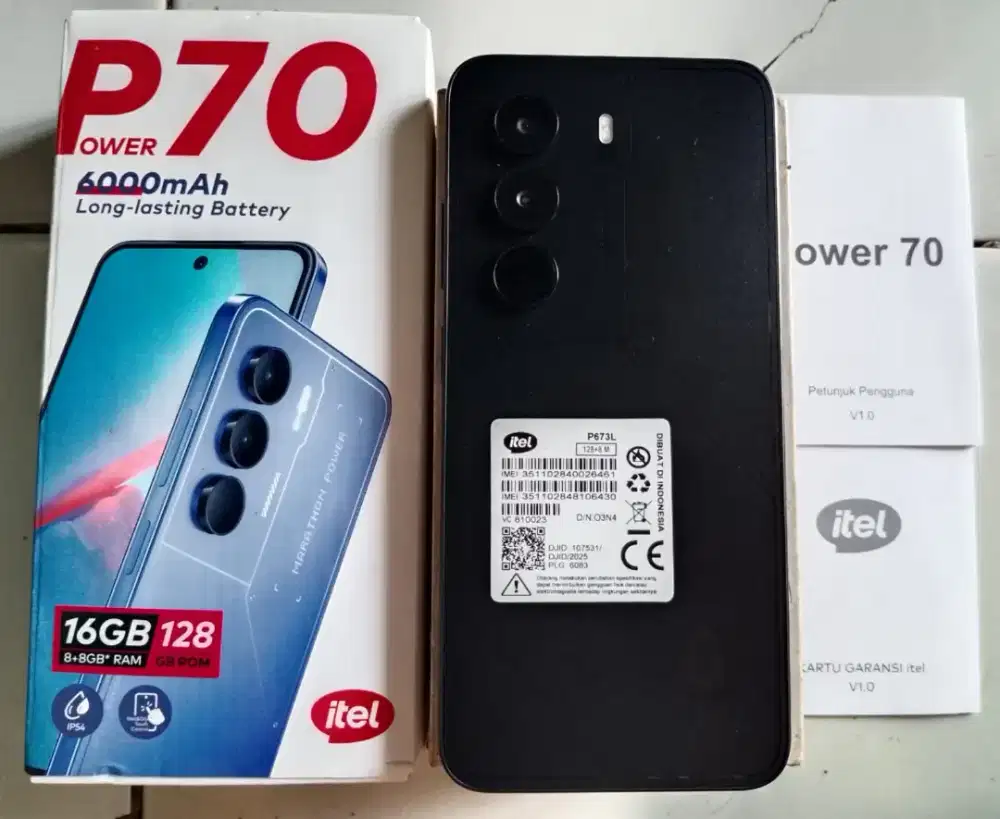 ITEL P70 POWER RAM 8+8/128