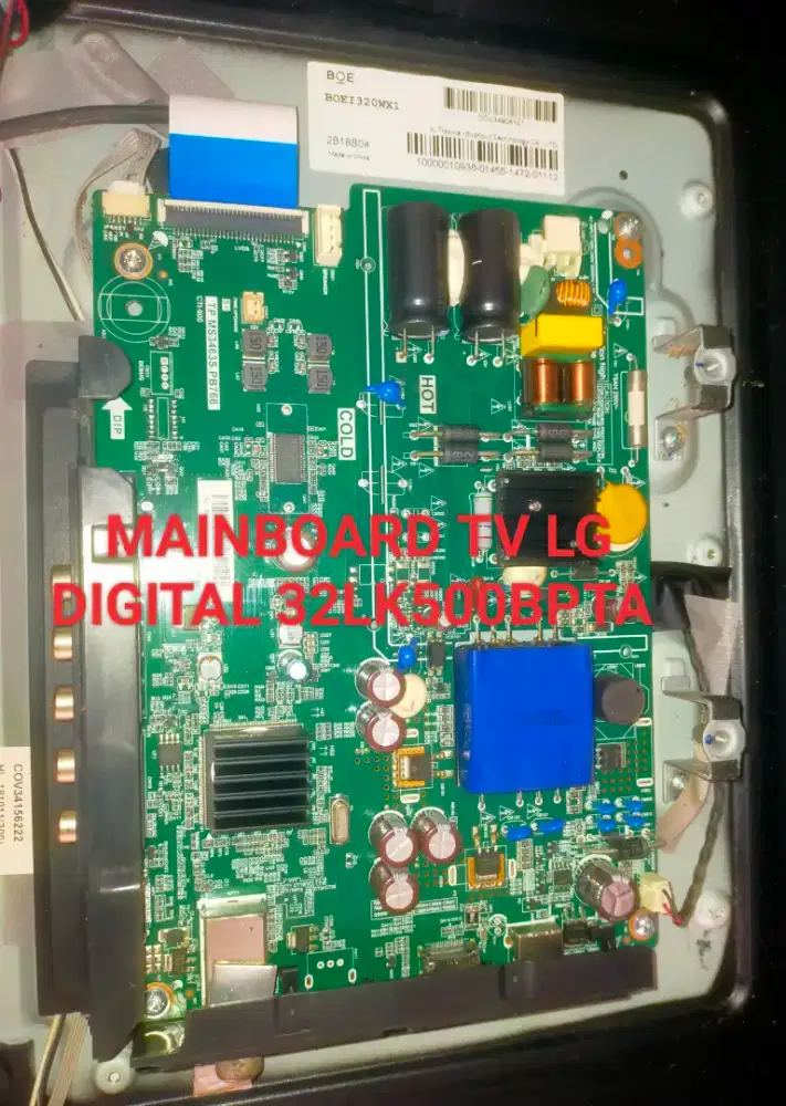 Jual mainboard mesin tv LED LG 32lk500bpta
