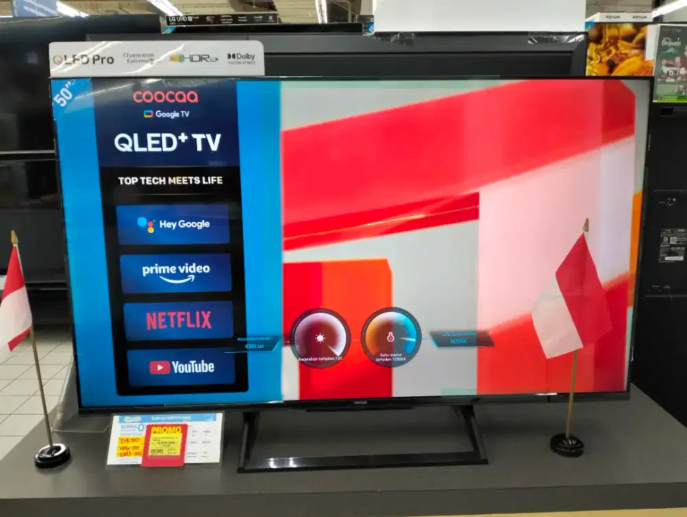 COOCAA QLED GOOGLE TV 50Q66H 50 Inch