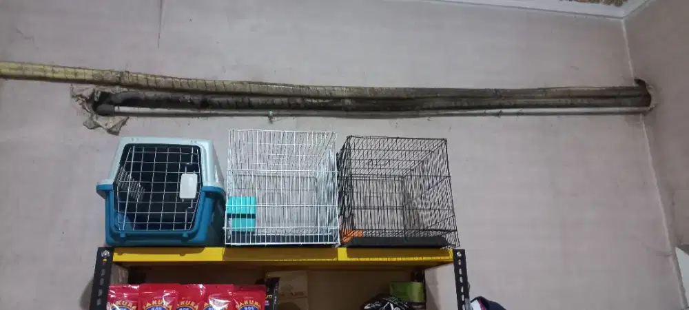 Kandang kucing kondisi baru