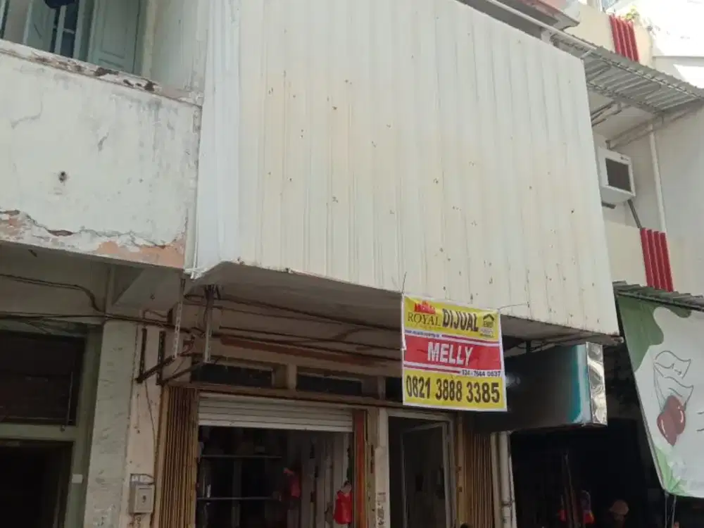 Dijual Ruko Lokasi Kawasan Pecinan Semarang Gang Warung Semarang