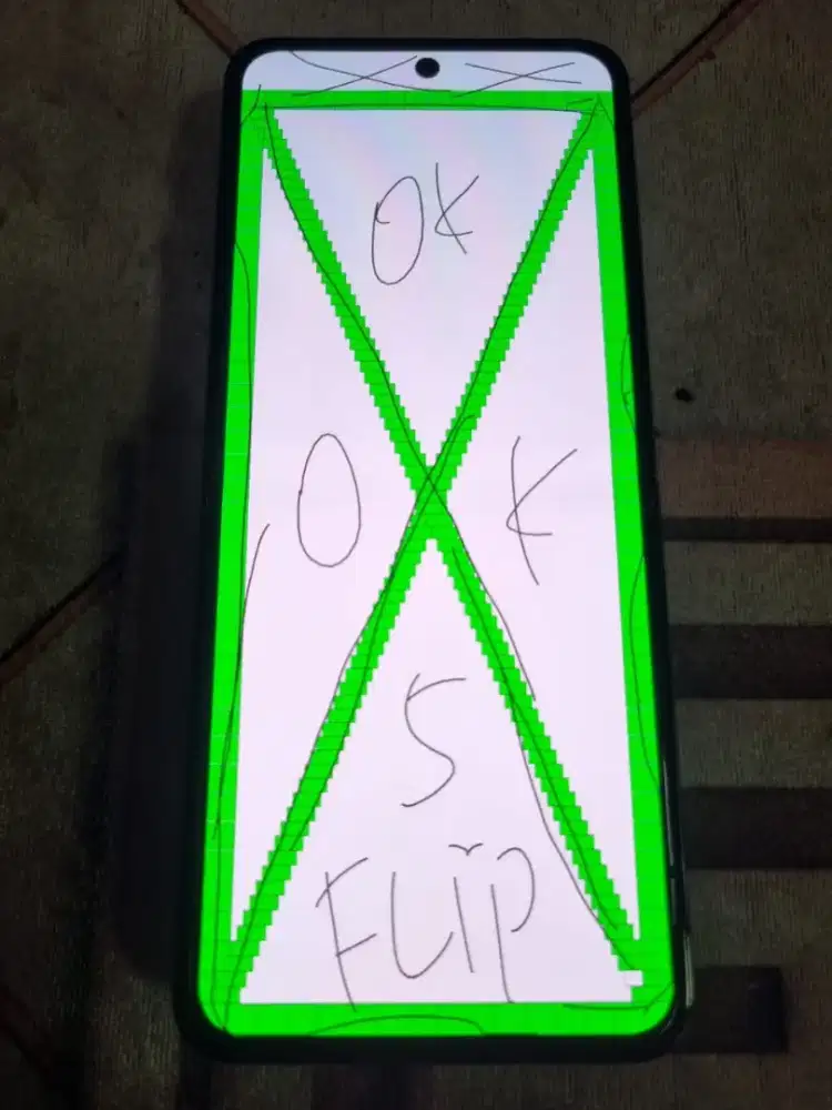 LCD samsung Z flip 5 original copotan normal