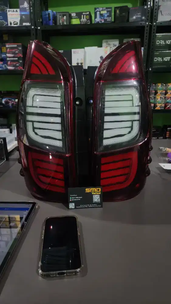 Lampu Stoplamp custom lazy avanza 2016 up