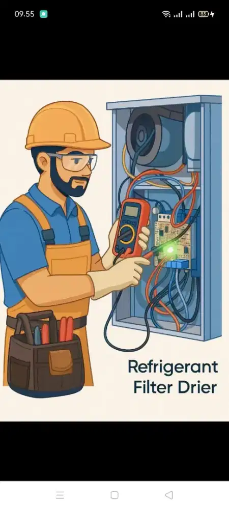 Jasa servis AC kulkas mesin cuci kompa air dll bergaransi