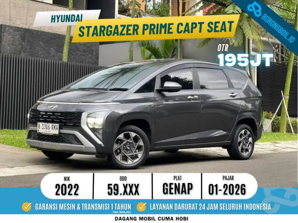 [TERMURAH] Stargazer Prime Capt Seat AT 2022