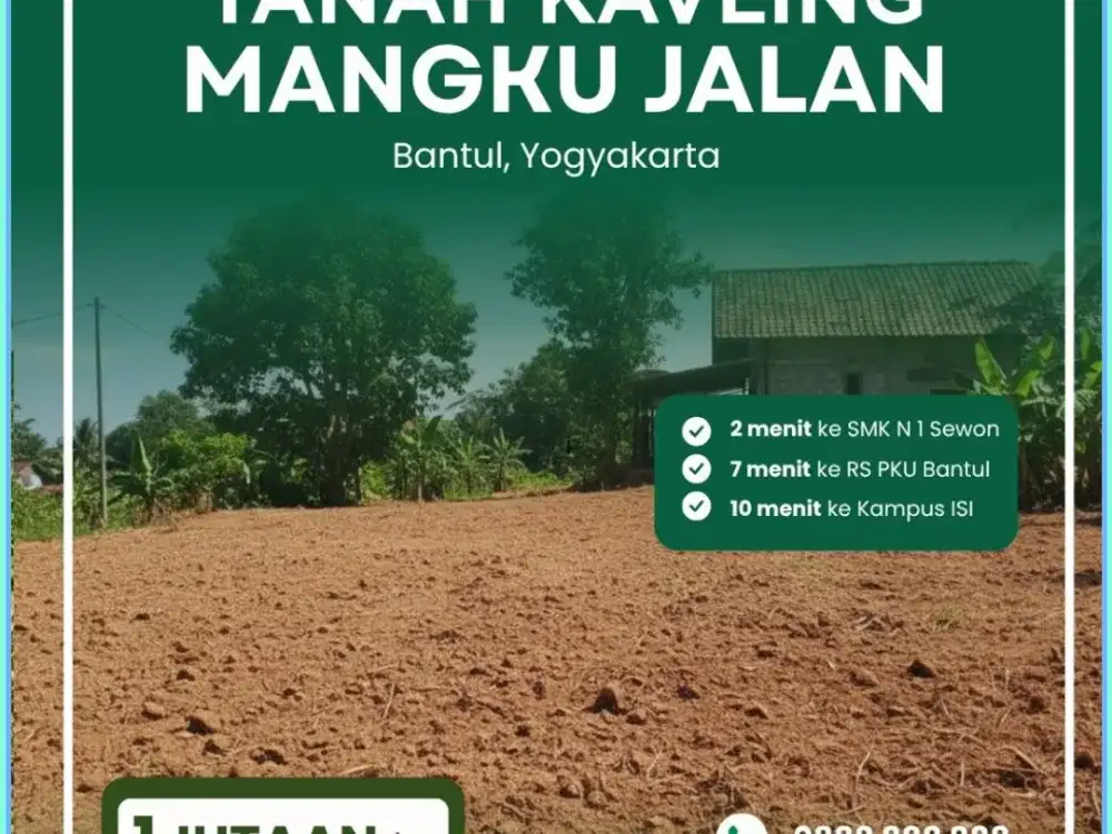 Tanah Murah Sewon Bantul Yogyakarta Dekat Kampus ISI