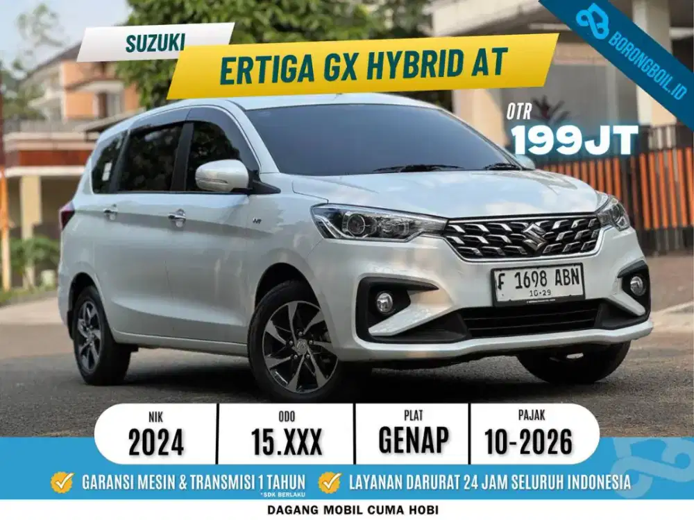 [TERMURAH] Suzuki Ertiga GX Hybrid 1.5 AT 2024