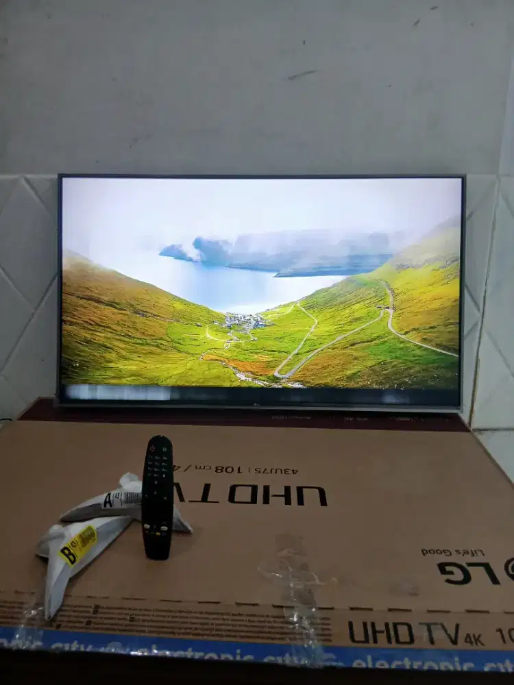 LG TV 43UJ75 RUSAK PANEL SERVIS