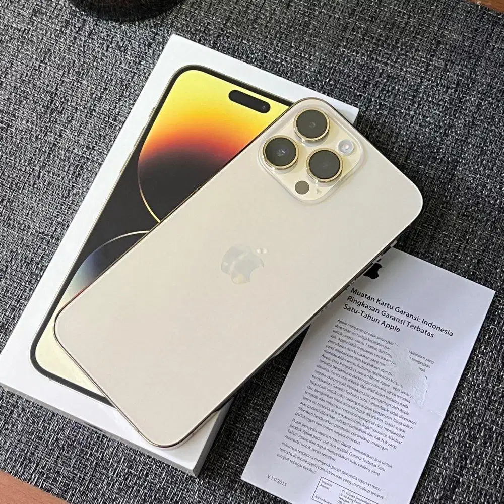 [SALE] Iphone 14 Pro 128gb Gold Inter