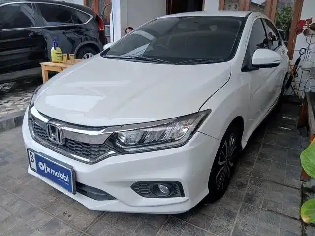 DP Rendah  10JT - Honda City 1.5 E Bensin-AT 2018 Putih