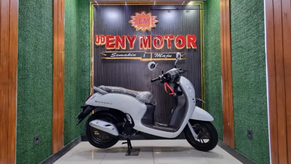 ENY MOTOR - READY HONDA NEW SCOOPY PRESTIGE 2023 - WHITE