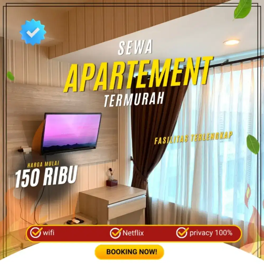 Sewa Apartemen SPRINGWOOD RESIDENCE Tangerang Harian/Transit Termurah