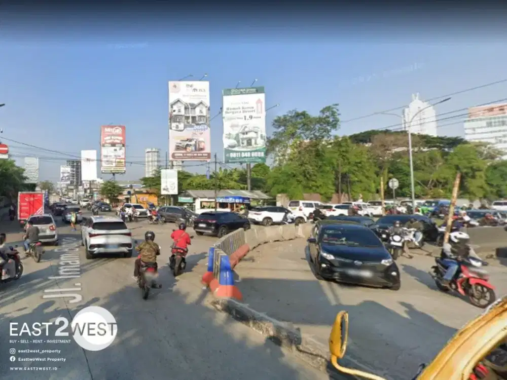 Jual Kavling Jalan Legok - Karawaci Kota Tangerang Dekat Islamic Village & Gerbang Jalan Tol