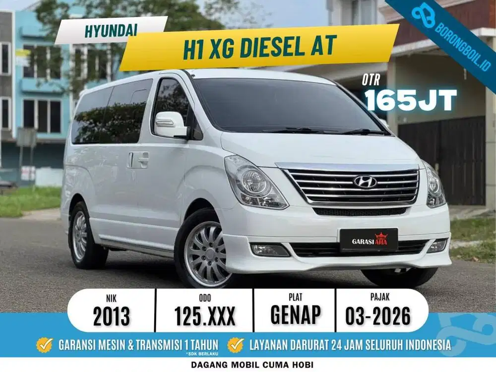 TERMURAH!!HYUNDAI H1 2.5 XG CRDI DIESEL AT 2013