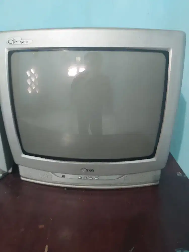 TV Tabung 14inch merk LG hidup