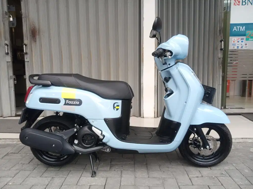 Yamaha Fazzio 2024 biru muda