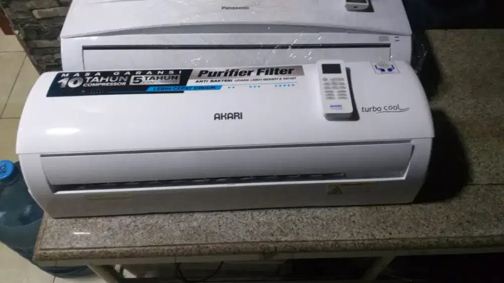 Jual AC panasonik 1/2 PK siap pakai