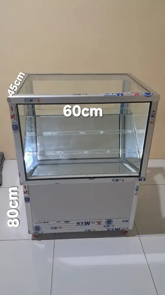 Etalase konter dan pembayaran