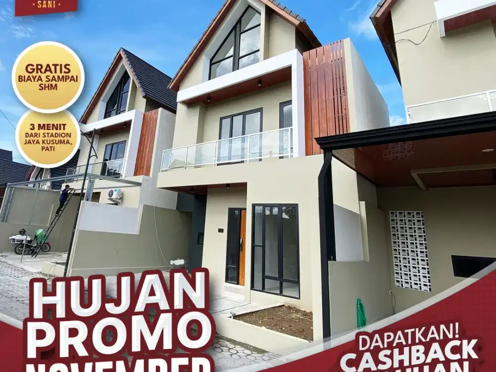 Desain Terbaru 2 Lantai Dekat Kota Pati