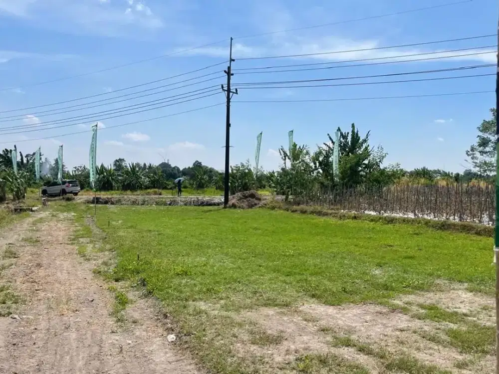 15 Menit Tugu Jogja, Tanah Dalam Ringroad Barat Area Godean SHM