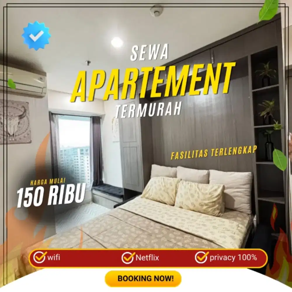 Sewa Apartemen TREEPARK BSD SERPONG Harian/Transit Termurah TANGERANG