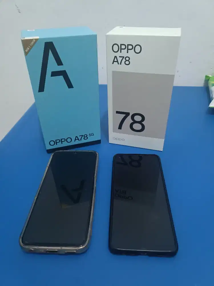 Dijual 2 Hp Oppo A78 5G 8/128 dan Hp Oppo A78 8/256