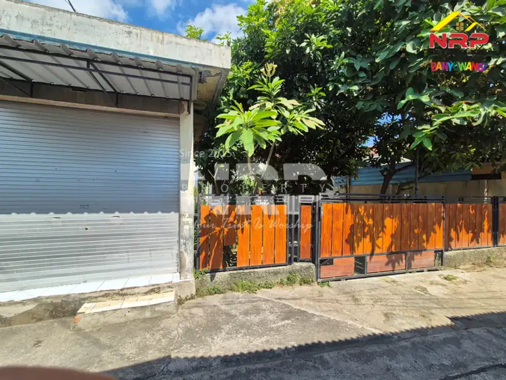 Dijual rumah luas di Kepatihan Banyuwangi Kota