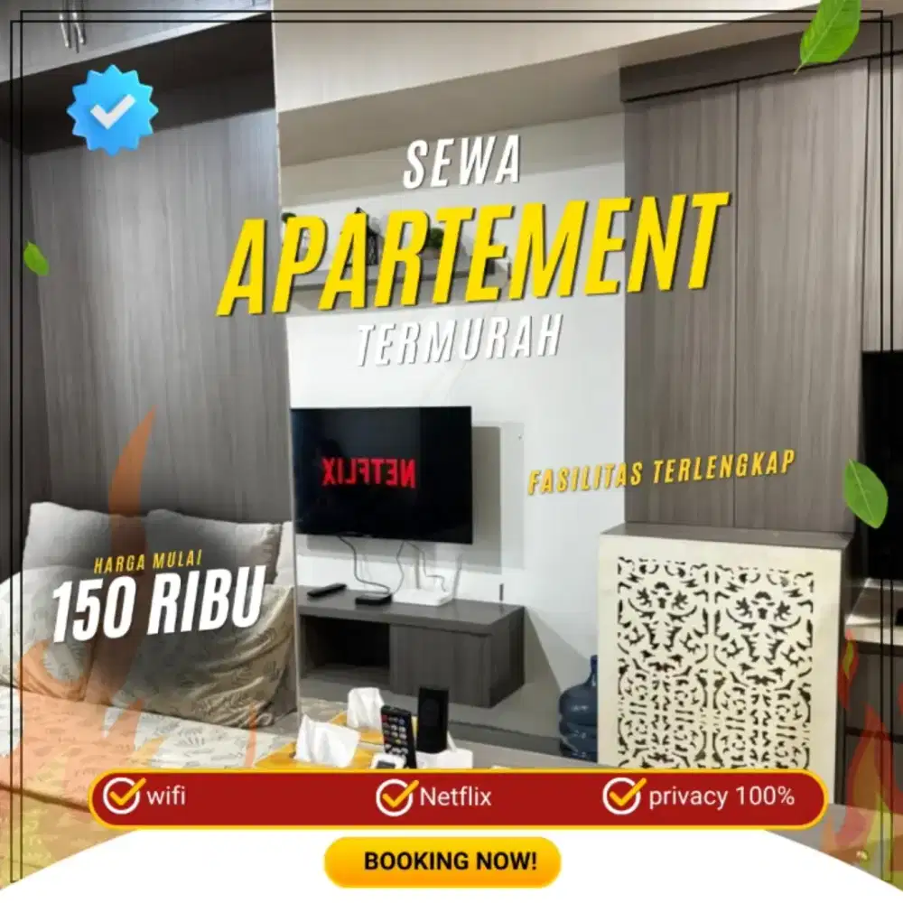 Sewa Apartemen GREEN PRAMUKA Jakarta Pusat Harian/Transit Termurah