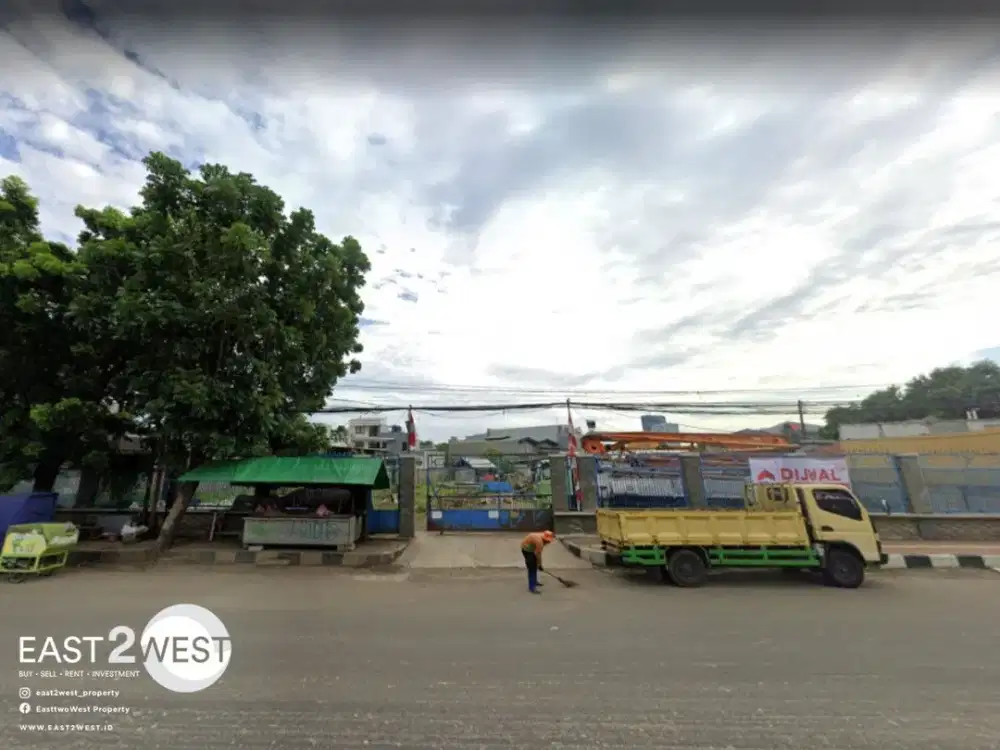 Jual Kavling Komersil Jalan Raya Serpong Alam Sutera Tangerang Selatan Pinggir Jalan Raya Besar