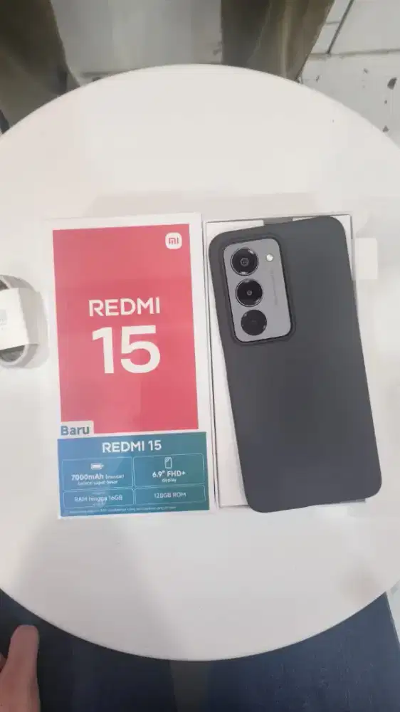Redmi 15 8/256Gb baterai 7000
