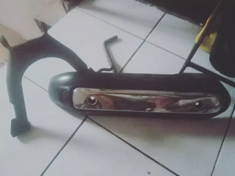 Standar ori dan tutup knalpot ori mio soul karbu