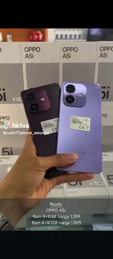 Hp Oppo A5i Ram 4+4/64