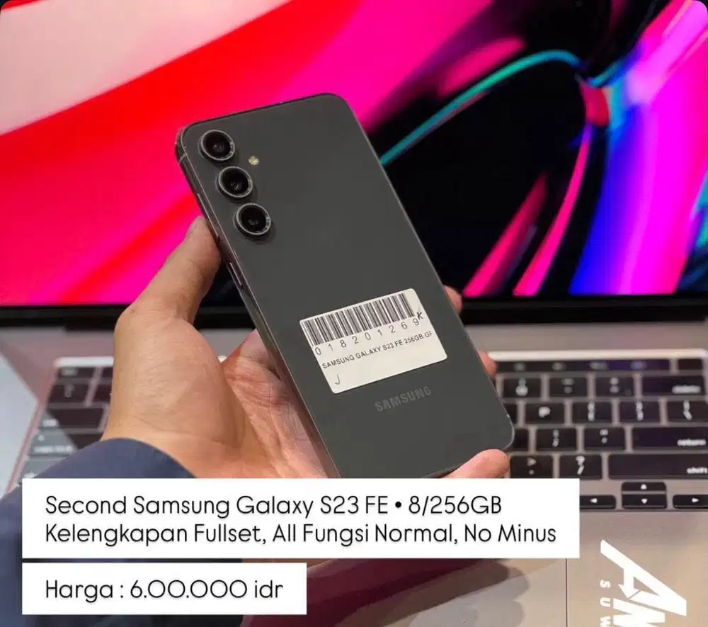 Second Samsung S23 FE 8/256gb