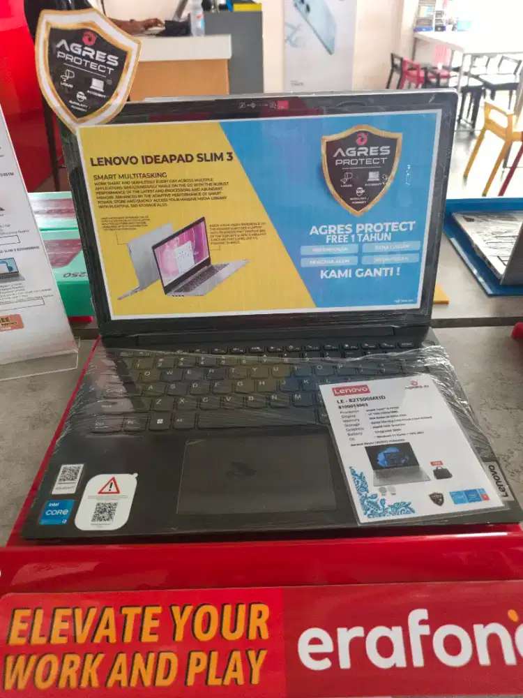 CREDIT LAPTOP LENOVO PROCESSOR i3 FHD RAM 8/256