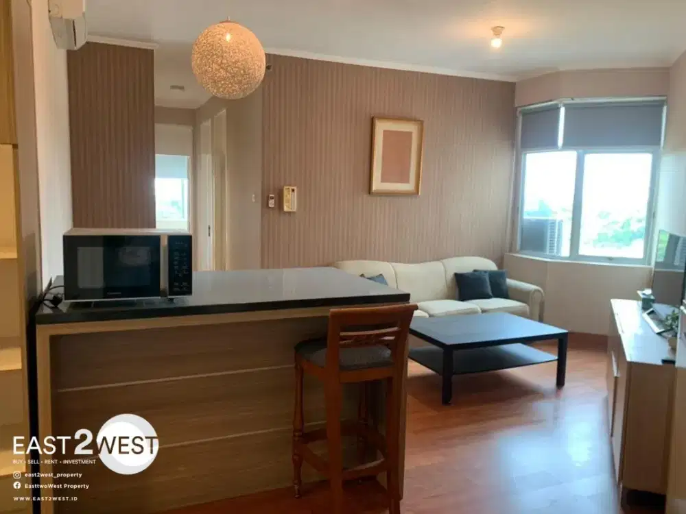 Jual Apartemen Crown Court Executive Condominium Cikarang Bekasi 3 Kamar Tidur Fully Furnished